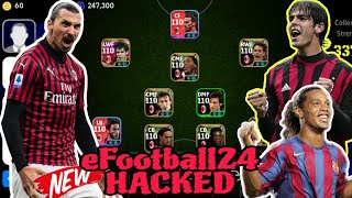 eFootball 24 new 110 rated hack | How to hack efootball mobile | efootball pes24 hack