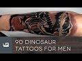 90 Dinosaur Tattoos For Men