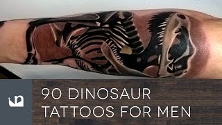 90 Dinosaur Tattoos For Men