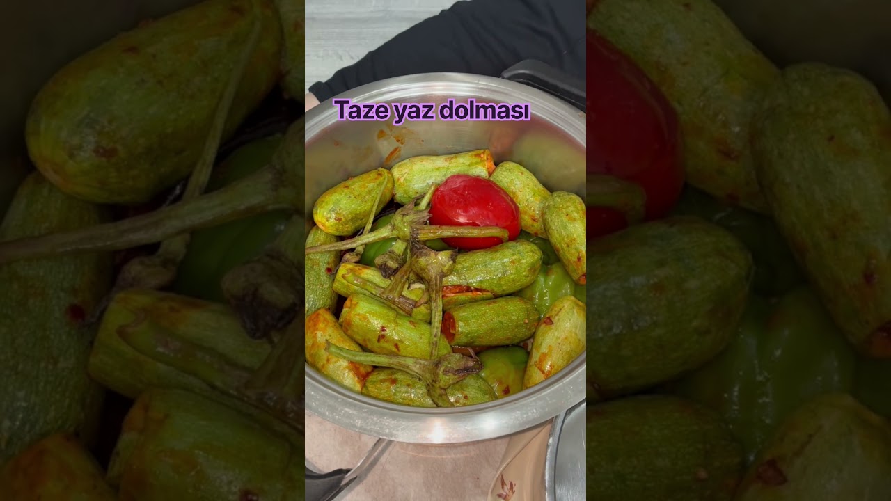 Taze yaz dolması #yemektarifleri Taze yaz dolması #yemektarifleri