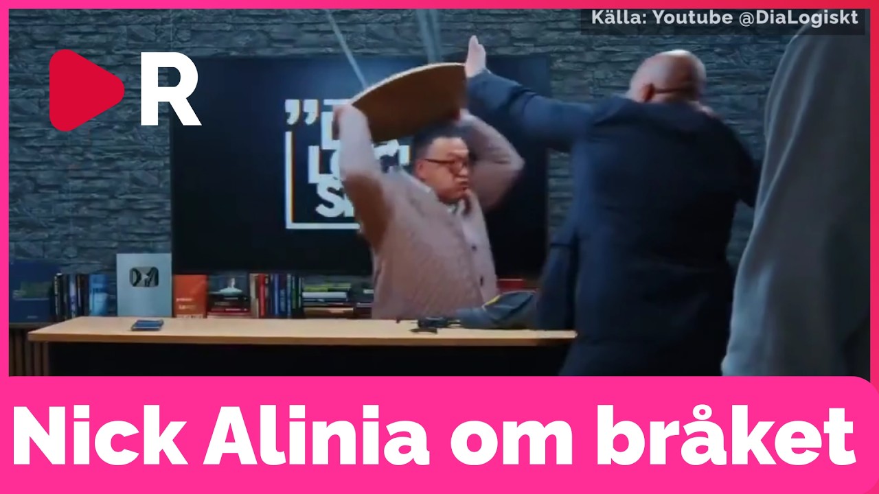 Nick Alinia kommenterar storbråket mot "kinesen": En överviktig hund