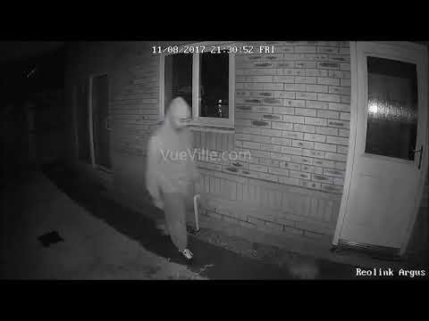 Reolink Argus Review - Outdoor Test Video - Night-time