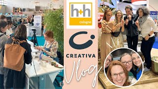 🧵Messevlog h&amp;h Cologne &amp; Creativa Dortmund 2024// Exclusive Einblicke in Bloggertreffen, Events...