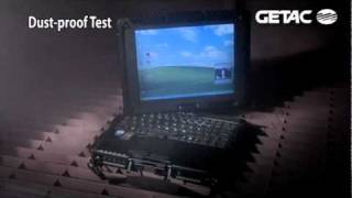 Getac V100 Dust Proof Test
