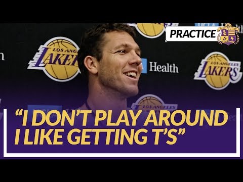 Lakers Nation Interview: Luke Walton Talks About the Reason He Got A Technical in Last Nights Game