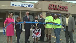 Ribbon cutting for North Side Post Office