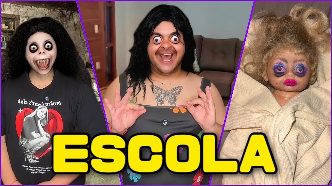 OS MELHORES VÍDEOS DE ESCOLA | Compilado de vídeos do Vitor Orth