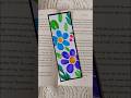 Floral bookmark drawing ✨️ #brushpen #drawing #bookmark #diy #bookmarkideas #art #books #flowers #yt