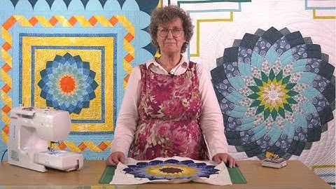 Dahlia Quilt with Sue Thornborough (Taster Video)