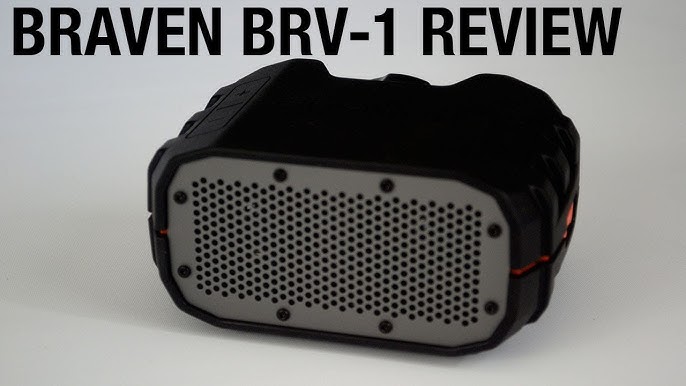 Braven STRYDE 360 Waterproof Bluetooth Speaker - Black