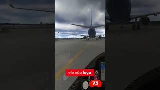 Ataque Aéreo? Piloto Lento Perde Pista! #shorts