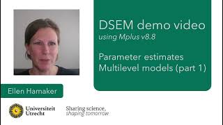 DDV04: Dynamic multilevel model parameter estimates (part 1)