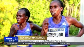 Kenyan Jepchirchir sets new Half Marathon World Record