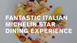 Il Lago 1 Michelin star: full tasting menu