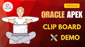 📋Oracle APEX Clipboard Operations | 📒Read | Write🖊️ | @thanigaisolutions 
