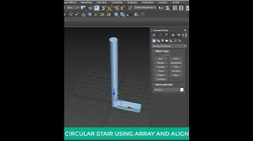 SPIRAL STAIRCASE - 3DS MAX