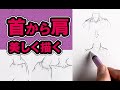 首から肩を美しく描く｜解剖学を使って論理的に〜