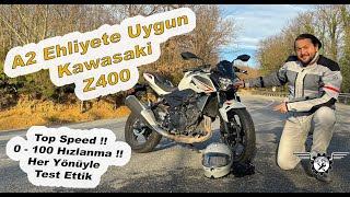 Kawasaki Z400 İncelemesi | A2 Ehliyete Uygun !
