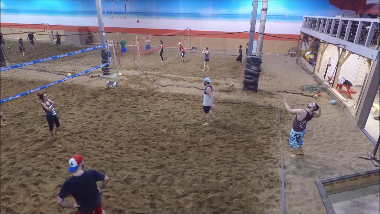 4x4 Beach Volleyball au Centre Assocation Montréal Beach YouTube