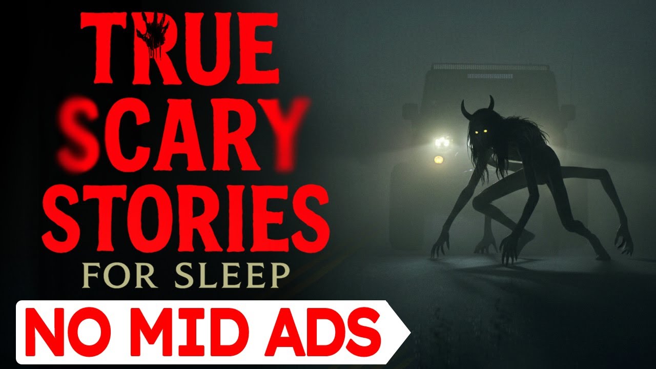 7 HOURS of TRUE Scary Stories for Sleep | 🛑 NO MID ADS | Gentle Rain Sounds | Black Screen | Vol 27