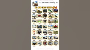 Thumbnail of ALL CHEAT CODES!!💀🔥🔥#gta5 #indianbikedriving3d #cheatcodes#gaming