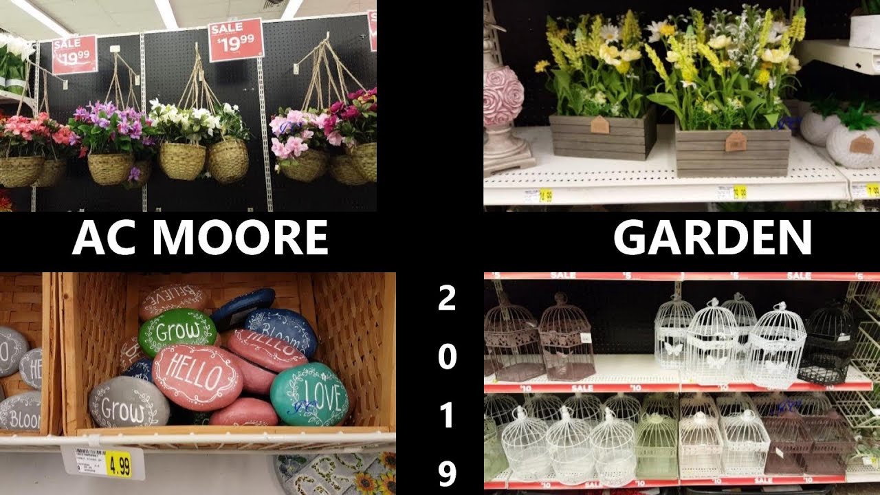 AC MOORE ARTS AND CRAFTS STORE HOME AND GARDEN DECOR SHOP WITH ME STORE WALK THROUGH YouTube