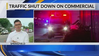 Fire Breaks Out in Commercial Street House
