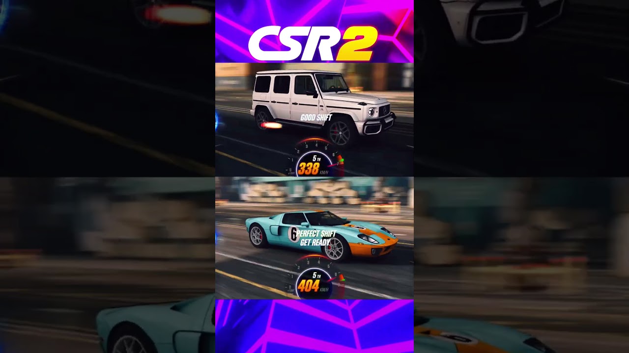 AMG G63 SUV VS 2006 GT HERITAGE EDITION! CSR2 