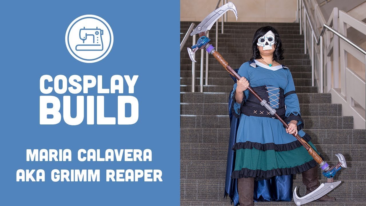 Grimm Reaper Rwby Maria Calavera Ashweez Cosplay Youtube Grimm Reaper Rwby Maria Calavera Ashweez Cosplay Youtube