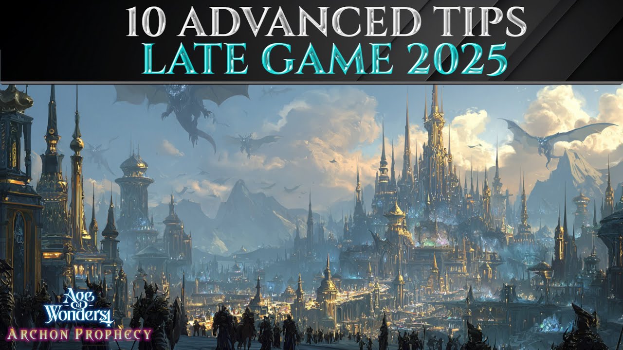 10 советов для продвинутого уровня игры в конце 2025 года — руководство Age Of Wonders 4