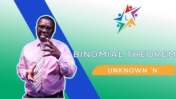 Binomial Theorem Unknown 