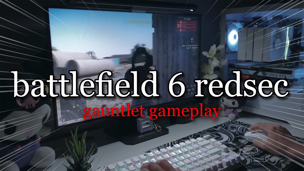 play BF6 REDSEC w/ me 🎮 💜 gauntlet gameplay [cozy pov gameplay] - YouTube