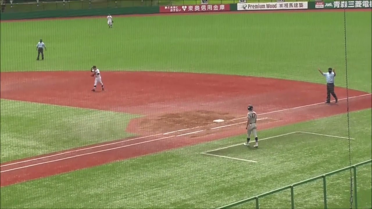 八戸工業高等専門学校VS八戸工業大学第一高等学校　第104回 全国高等学校野球選手権青森大会 2回戦（1回→3回裏）　2022.07.12　High school baseball in Japan