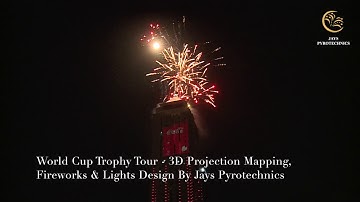 3D Projection Mapping, Fireworks In Nairobi By Jays Pyrotechnics