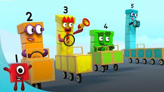 Numberblocks - Summer Puzzles | Learn to Count | Learning Blocks