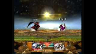 SSBB: Galacta Knight Vs. Dark Knight