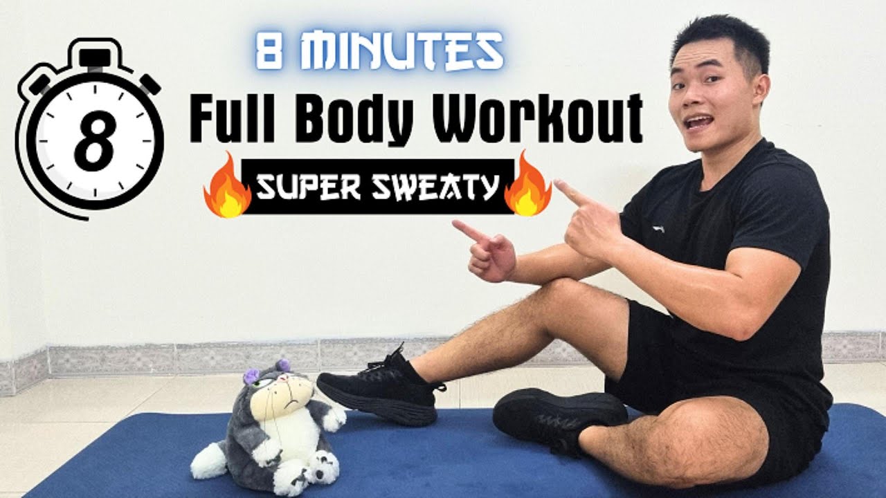 THIS 8 Mins Full Body Workout At Home Burns Fat Like CRAZY YouTube