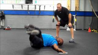 Core Strength Training Exercise: Metronome aka Windshield Wiper