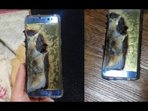 Samsung's Galaxy Note7 is catching fire