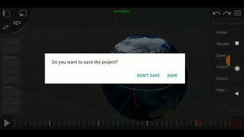 Prisma 3D: Animating a 3d Earth: Tutorial