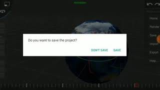 Prisma 3D: Animating a 3d Earth: Tutorial screenshot 5