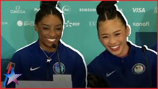 Celebrity Simone Biles & Suni Lee Were ‘Freaking Out’ During 2024 Olympics All-Around Final Profile