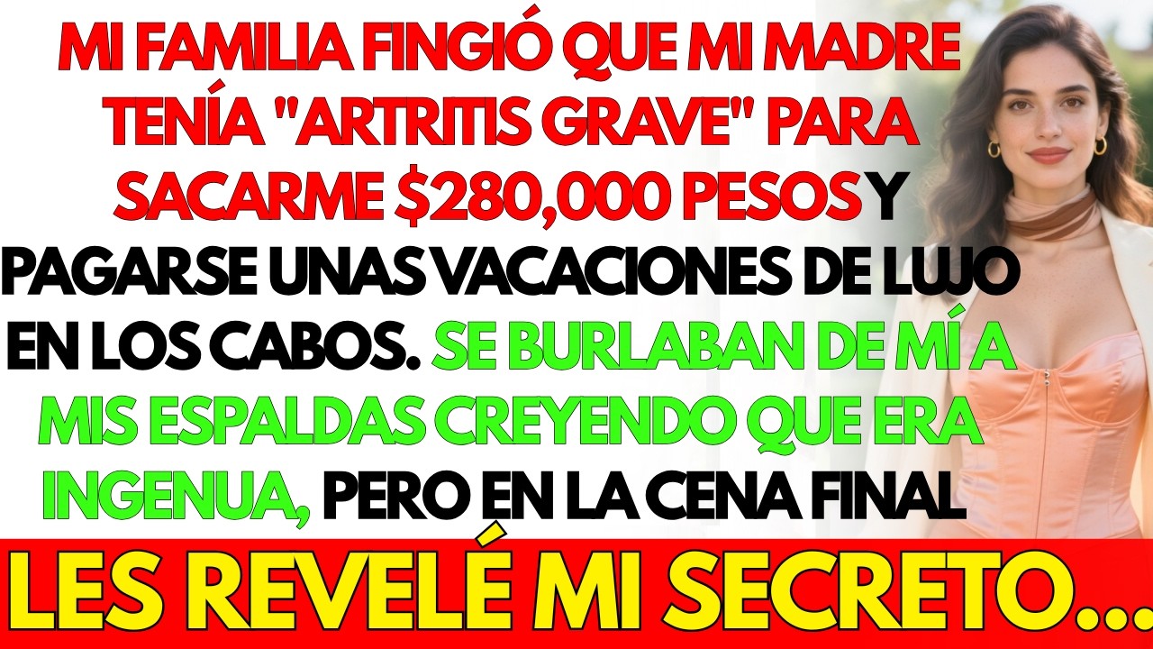 En la cena les dije: 