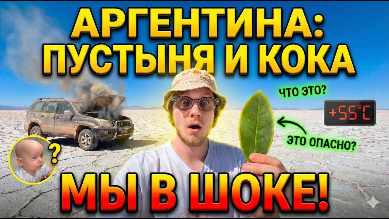 СЛОМАЛАСЬ МАШИНА! НОЧЬ в ПУСТЫНЕ с МЛАДЕНЦЕМ....