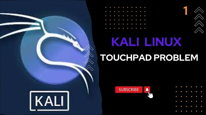 How to fix touchpad problem in Kali linux | Touchpad is not working in Kali Linux. Why?| IN 5 sec #2