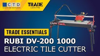 Rubi DV-200 1000 Electric Tile Cutter