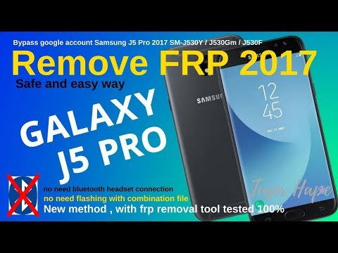 Bypass Frp Samsung J5 Pro Sm J530y Os 7 0 Old Security Patch 17 Tuserhp