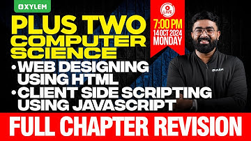 Plus Two Computer Science | Web Designing Using Html , Client Side Scripting Using Javascript