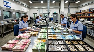 israeli Shekel Production Explained | High Security Money Printing Process I Shekel Notes &amp;