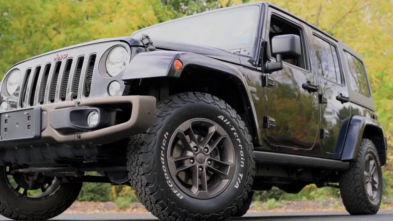 2017 JEEP WRANGLER UNLIMITED 75TH ANNIVERSARY Pioneer Truck Sales Avon YouTube